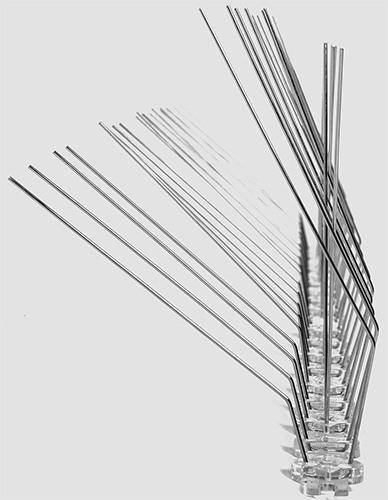 Противоприсадочные шипы от птиц SITITEK Барьер-Премиум 3R