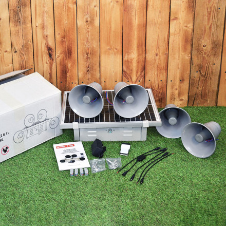 Ультразвуковой отпугиватель птиц "SITITEK X-1000" Ультразвуковой отпугиватель птиц "SITITEK X-1000"